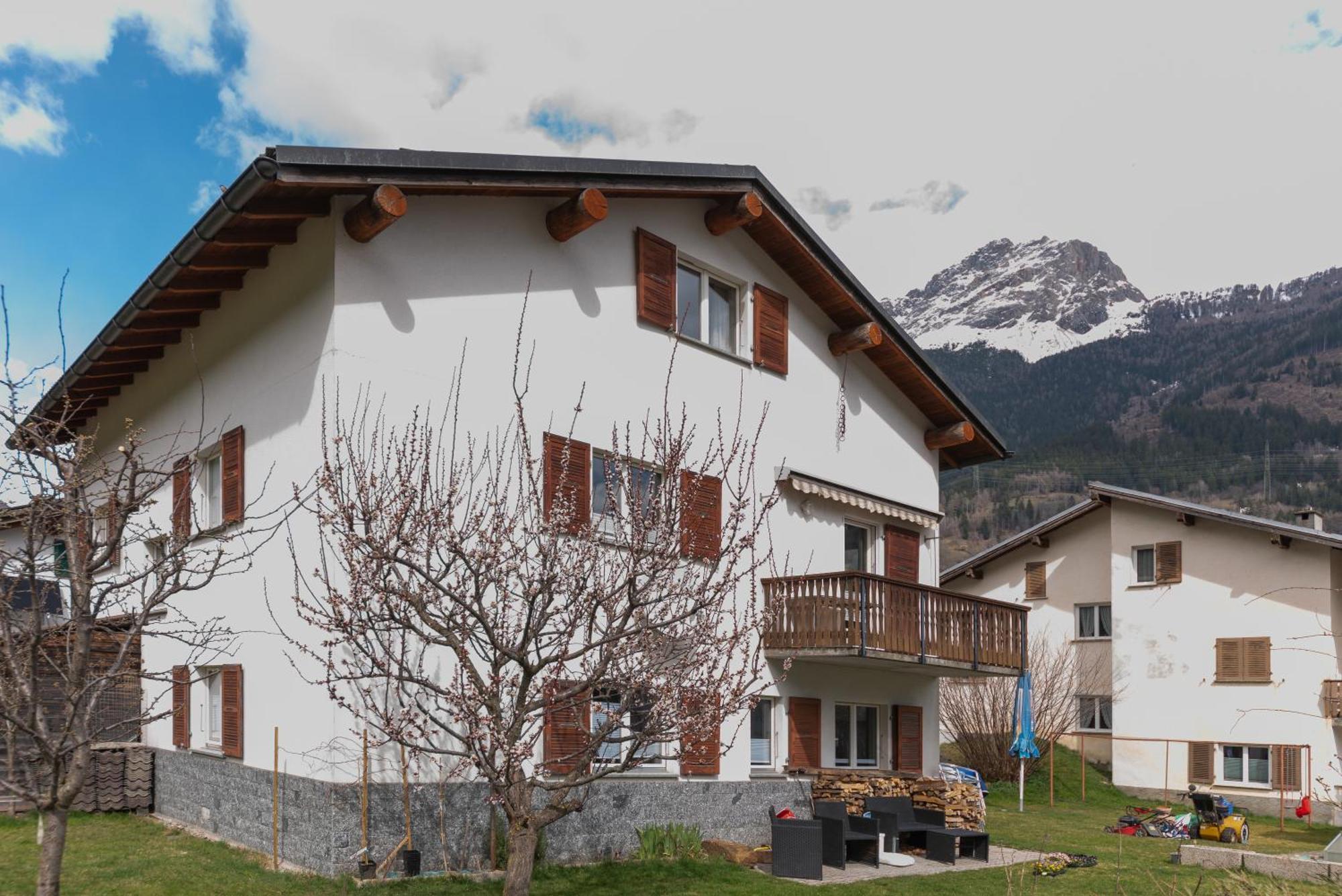 Appartamento Casa Pagnoncini Poschiavo Esterno foto